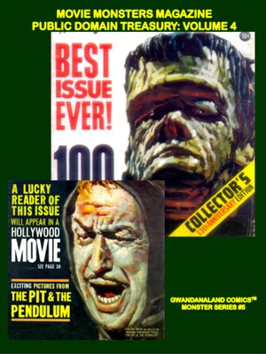 cover image of Movie Monsters Magazine Public Domain Treasury: Volume 4